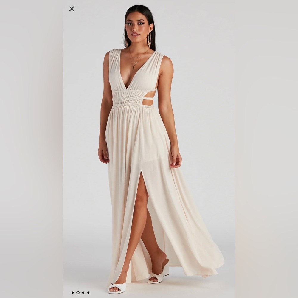 Desert Vacay Sleeveless Maxi Dress